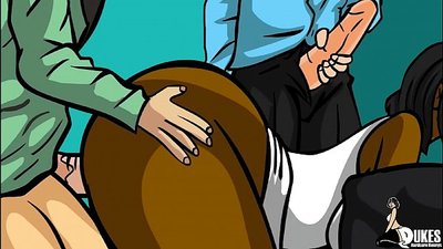 Gang bang და geng bang პორნო